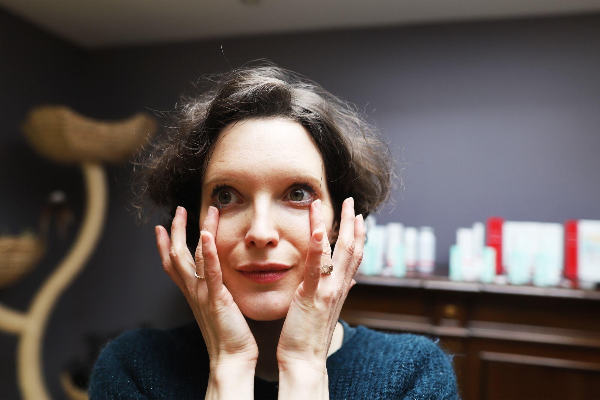 Sylvie Lefranc, professeur de yoga du visage